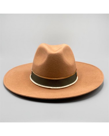 peach Cowboy - green fringe